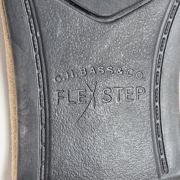 GH Bass & Co Flex Step Noelle Suede Leather Loafer Womens Size 6.5 M Preppy - Picture 8 of 15